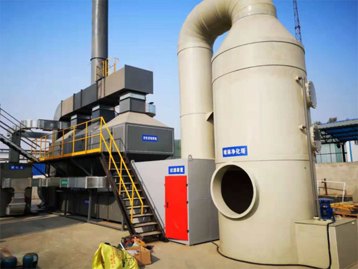 活性炭吸附+催化燃燒脫附有機(jī)廢氣凈化裝置(RCO )